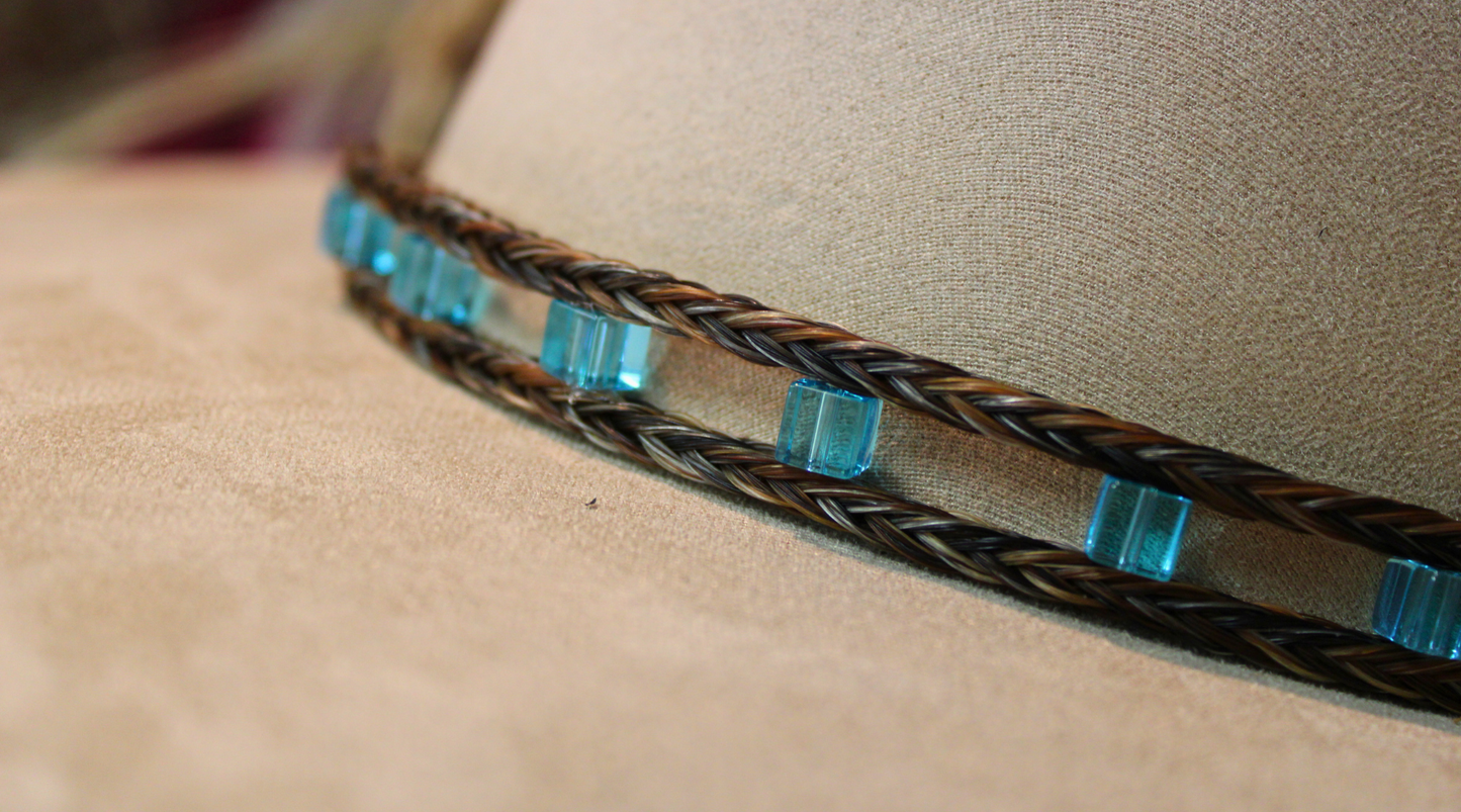 Double Square Braid Hatband