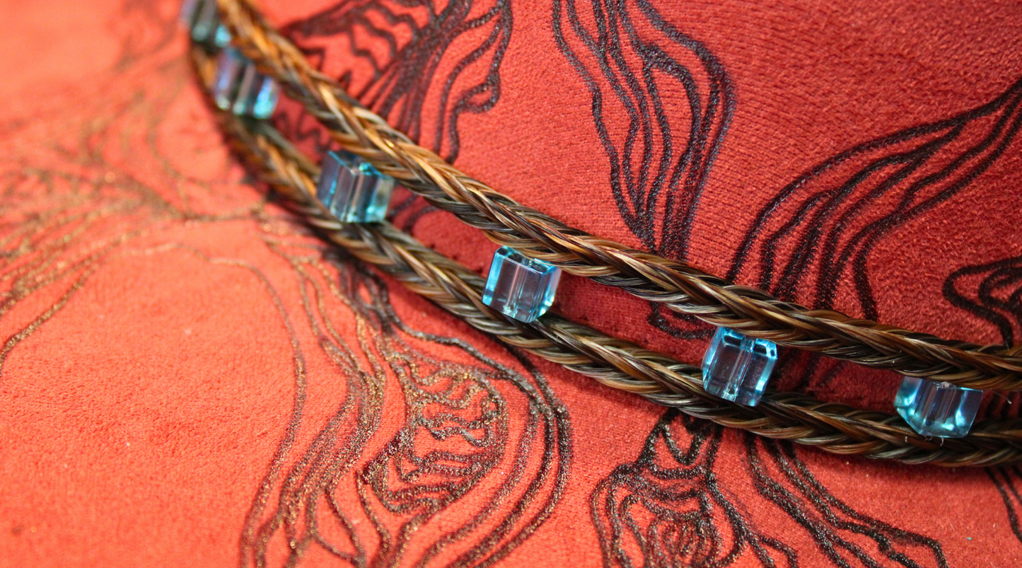 Double Square Braid Hatband
