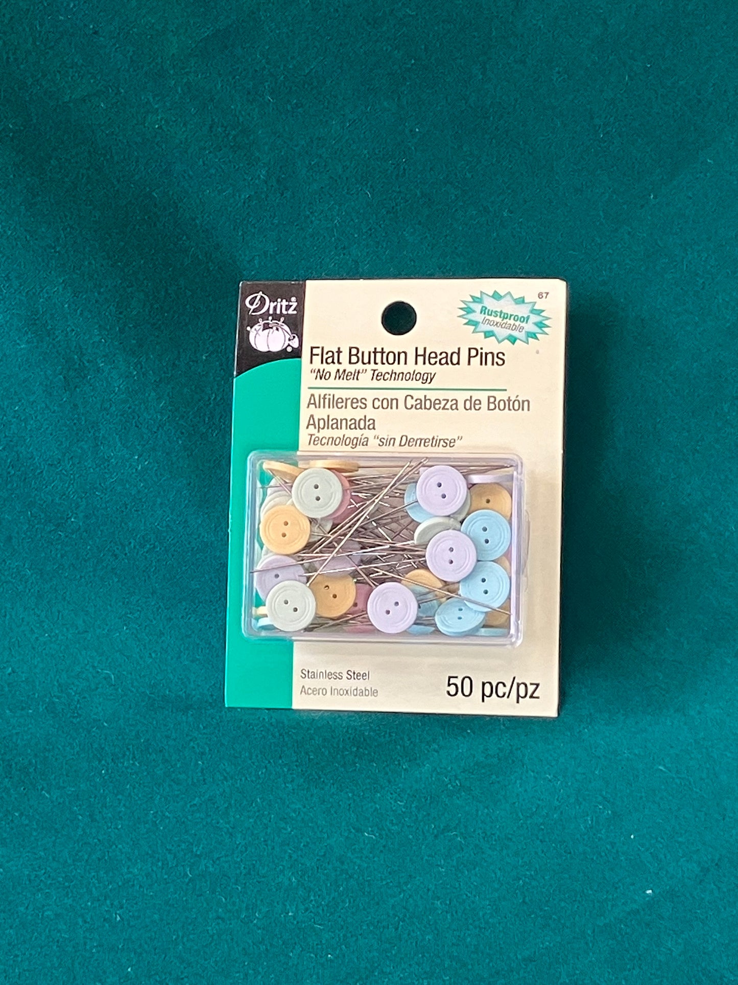 Flat Button Head Pins