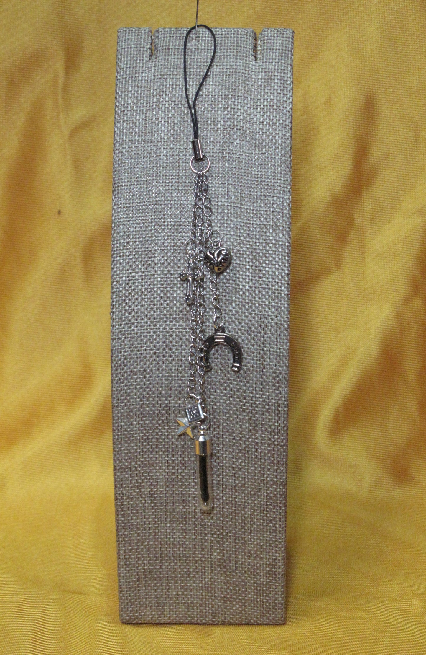 horsehair memento pendant charm