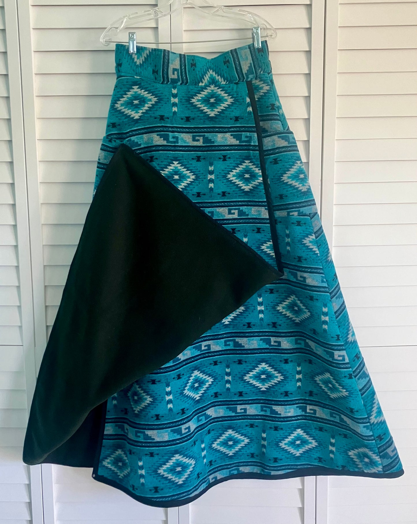 Southwestern Winter Riding Skirt-Custom