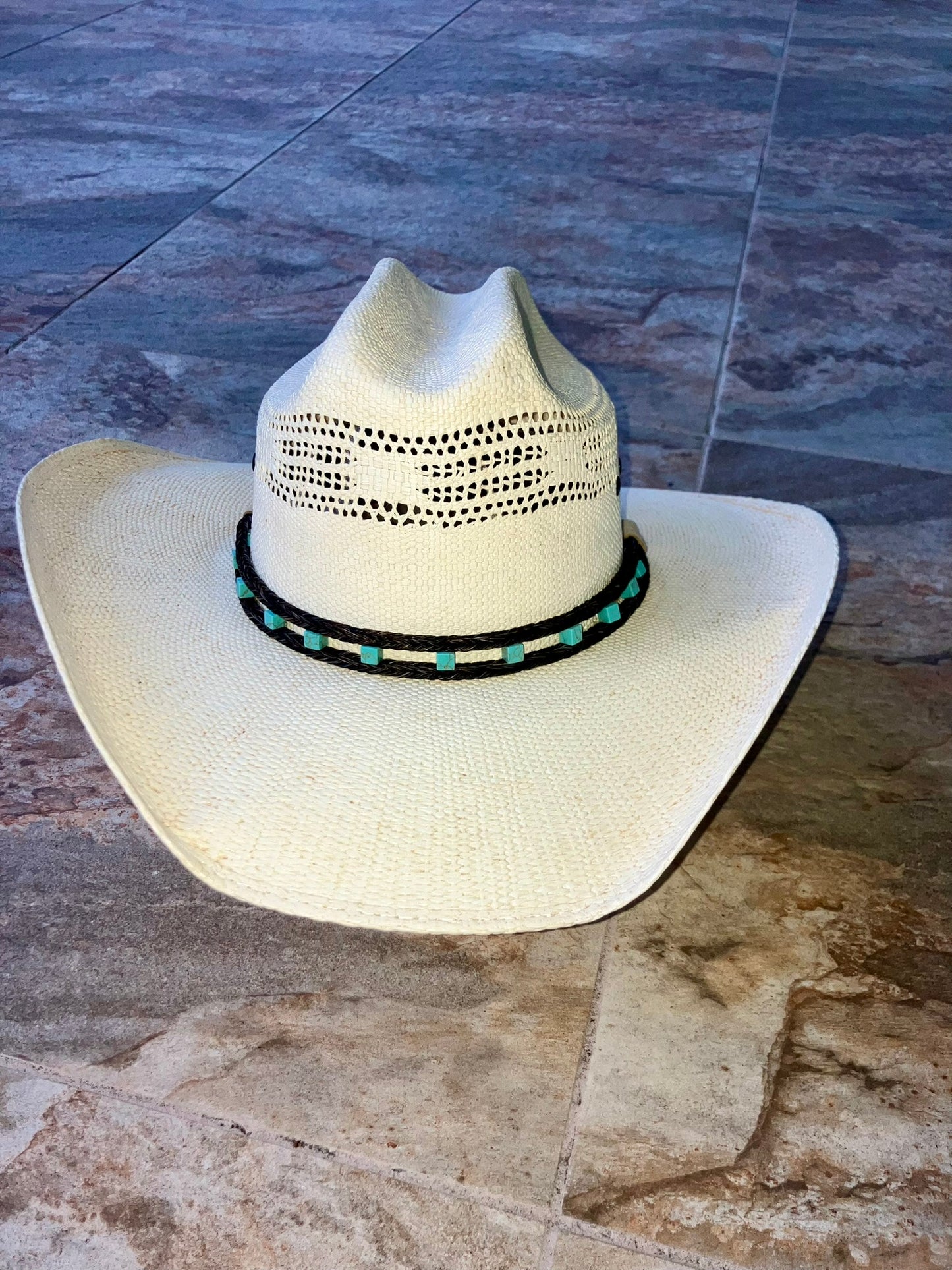 Double Square Braid Hatband