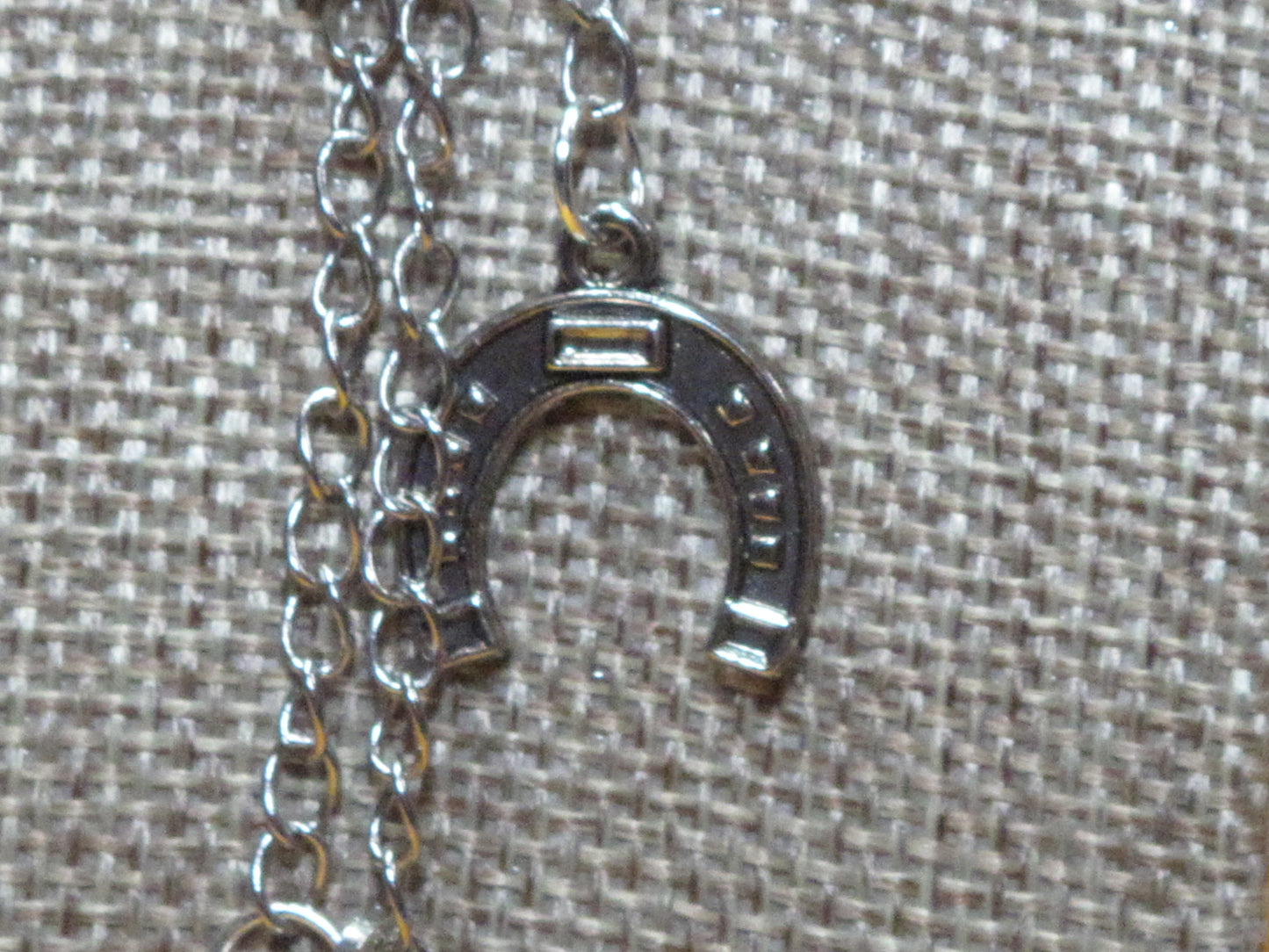horsehair memento pendant charm