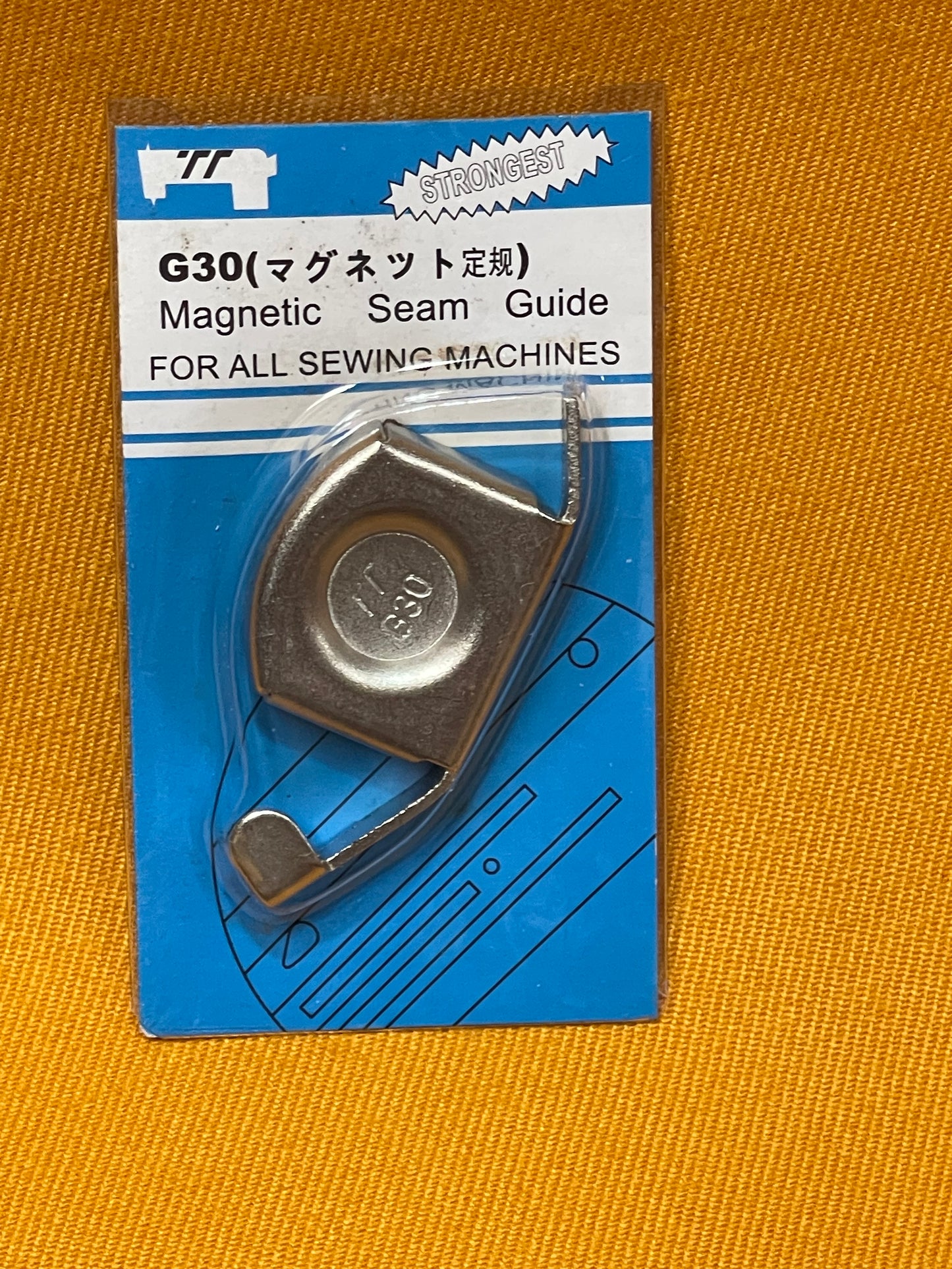 large magnetic seam guide