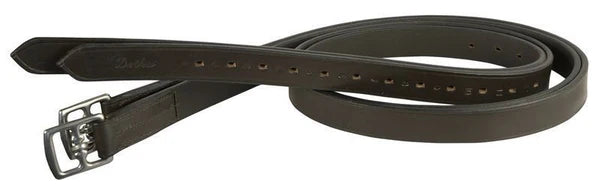 black stirrup leather