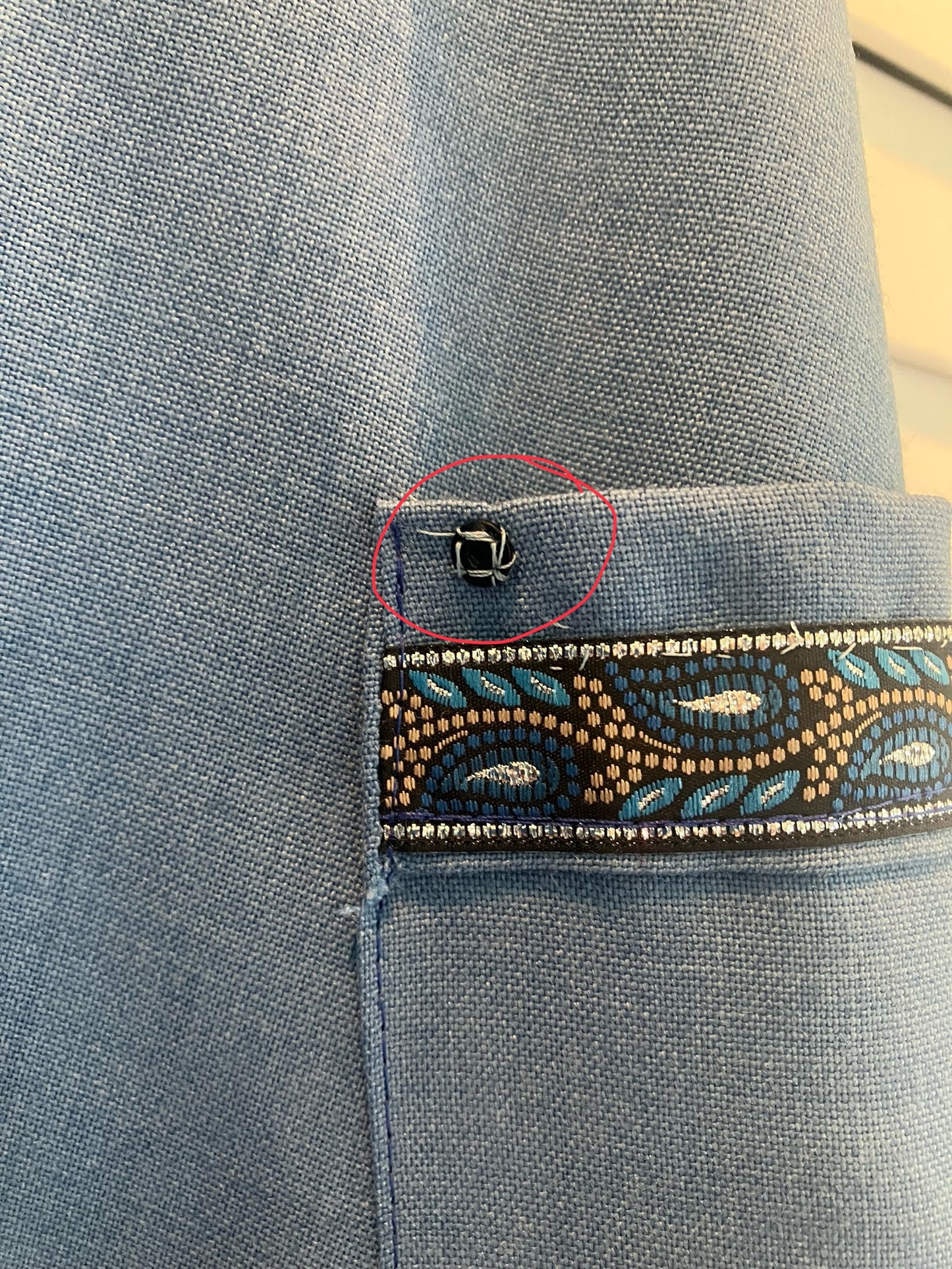 riding skirt with snap on pocket