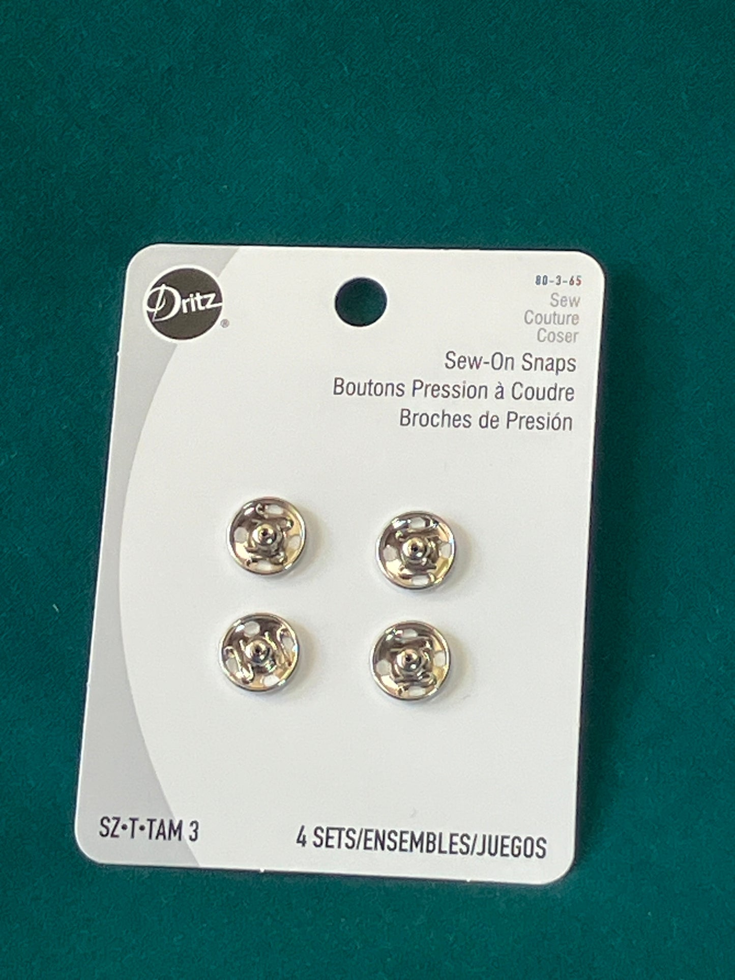 Sew-On Snaps