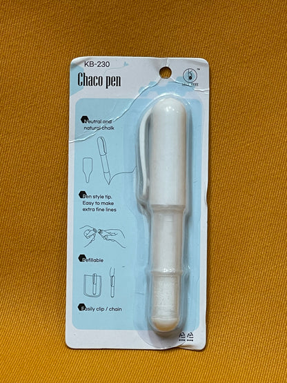 white chalk pen