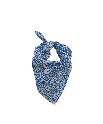 Batik Bandanna Blue Stone