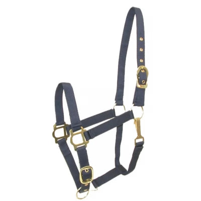 adjustable halter navy blue